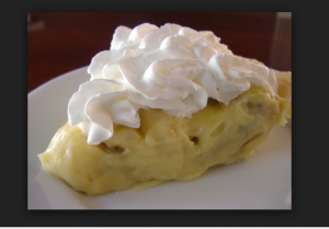Picture of Banana Creame Pie